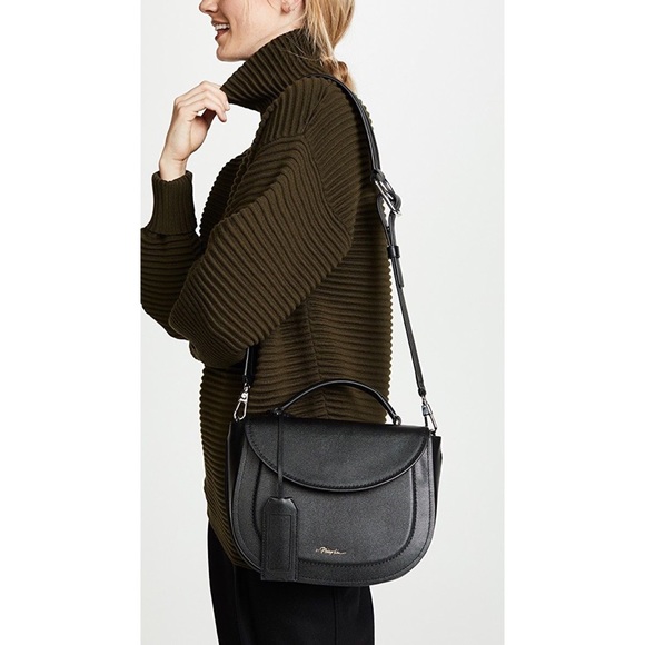 ☀️NEW☀️ 3.1 Phillip Lim Hudson Saddle Bag Black - Picture 9 of 9